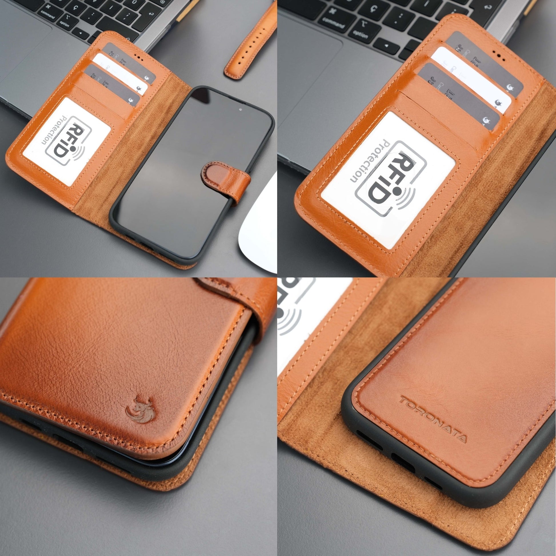 Casper Leather iPhone 15 Plus Wallet Case | MagSafe-18