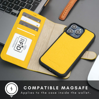 Casper Leather iPhone 15 Pro Wallet Case | MagSafe-13