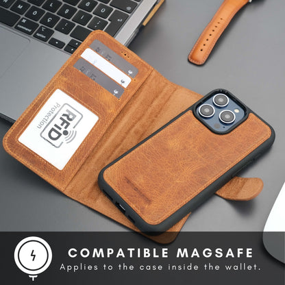 Casper Leather iPhone 15 Pro Max Wallet Case | MagSafe-31