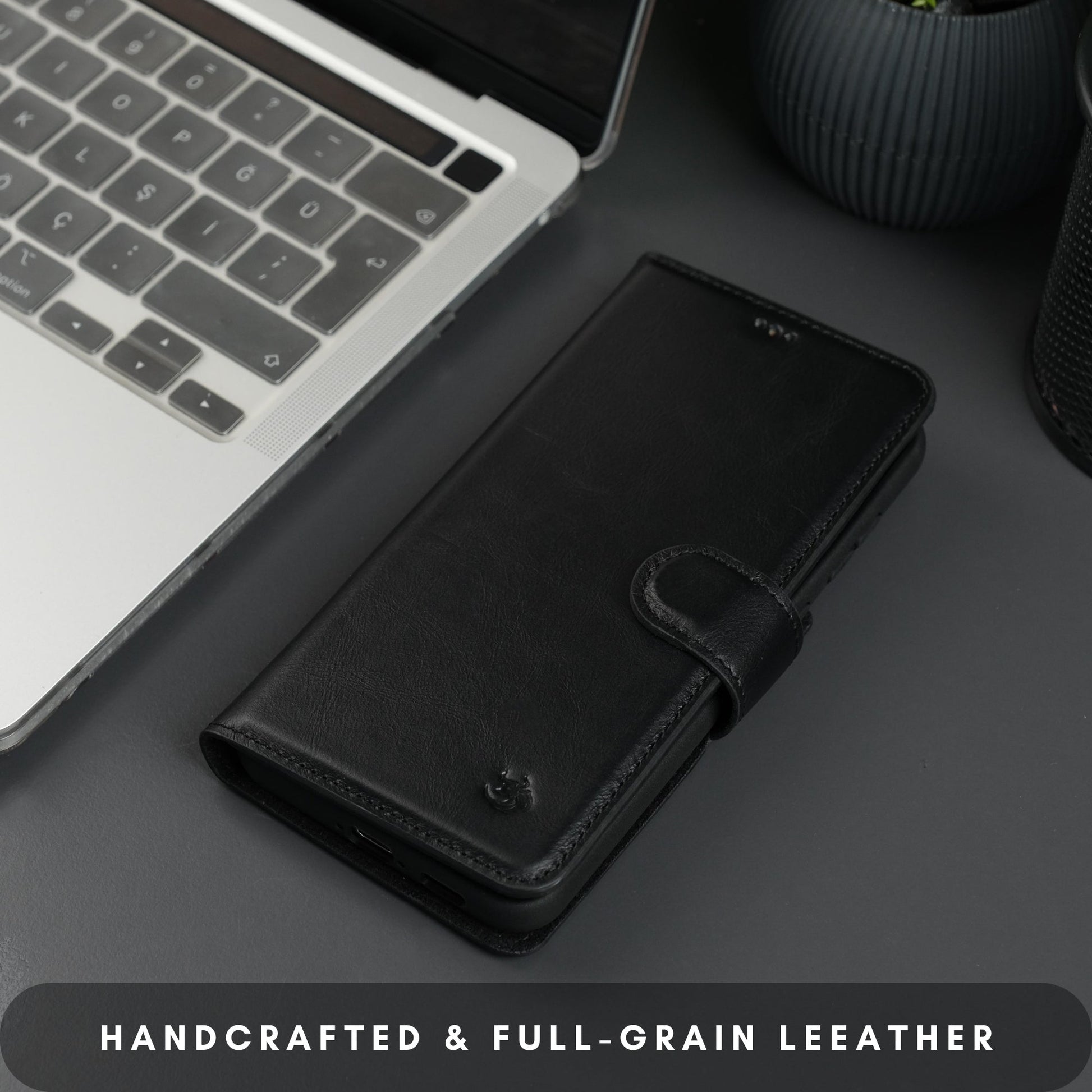 Buffalo Leather Samsung Galaxy S24 Plus Wallet with Detachable Case-7