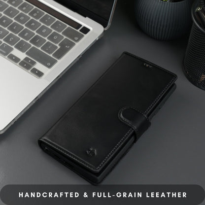 Buffalo Leather Samsung Galaxy S24 Ultra Wallet with Detachable Case-8