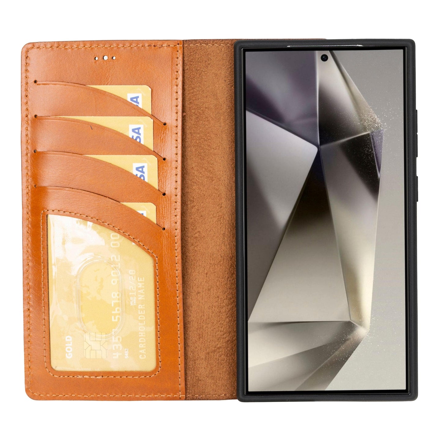 Leather Samsung Galaxy S24 Series Wallet Cases-6