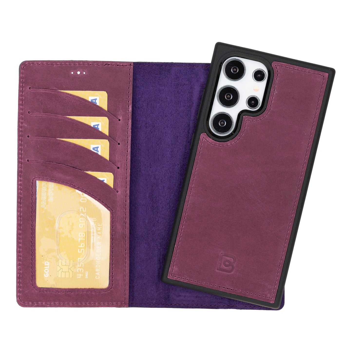 Leather Samsung Galaxy S24 Series Wallet Cases-36