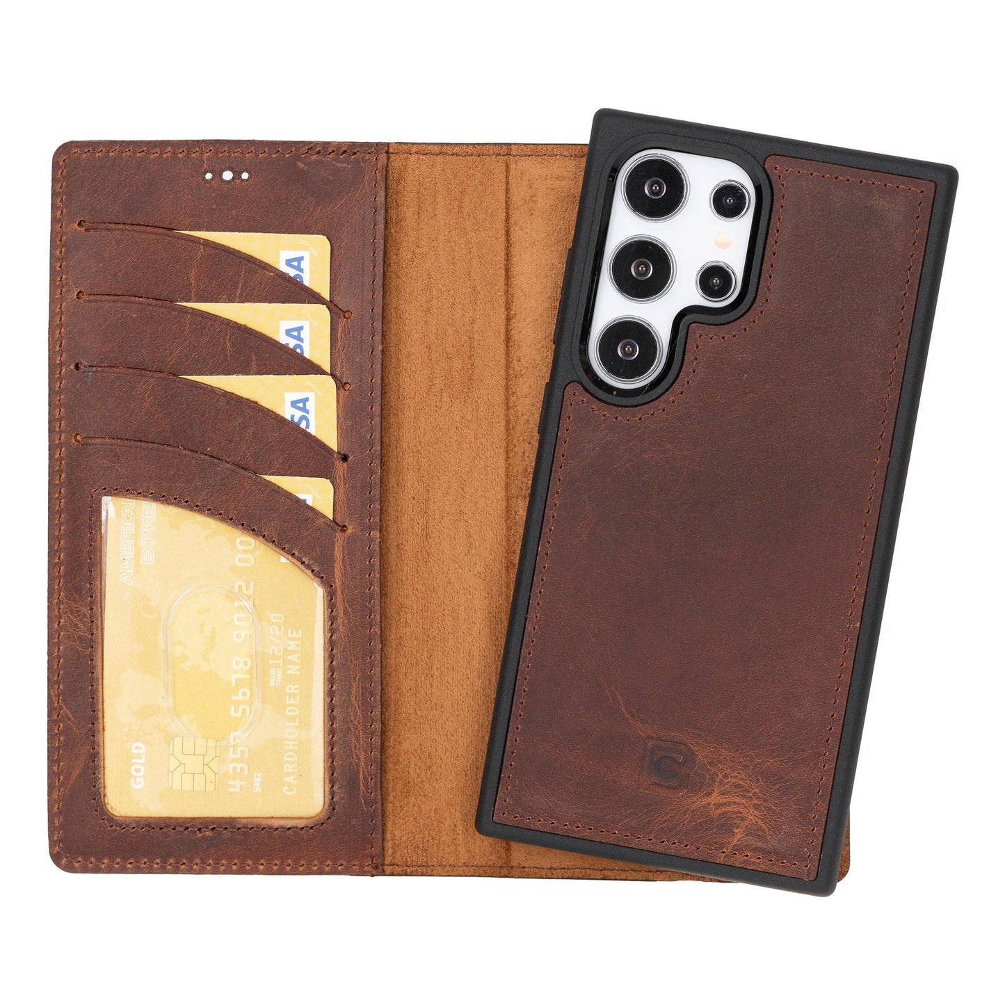 Leather Samsung Galaxy S24 Series Wallet Cases-45