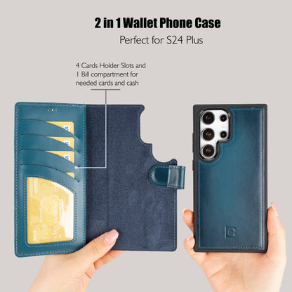 Leather Samsung Galaxy S24 Series Wallet Cases-15